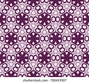 Stylish geometric background. Abstract seamless pattern. Vector illustration.