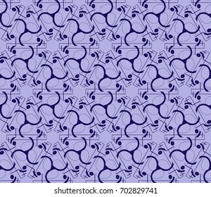 Stylish geometric background. Abstract seamless pattern. Vector illustration.