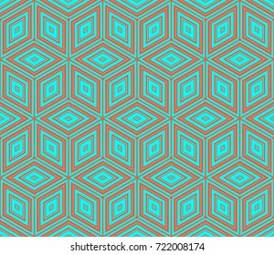 Stylish geometric background. Abstract seamless pattern. Vector illustration.