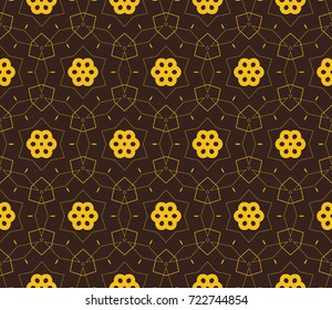 Stylish geometric background. Abstract seamless pattern. Vector illustration.