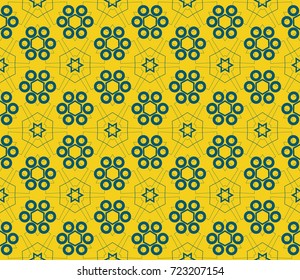 Stylish geometric background. Abstract seamless pattern. Vector illustration.