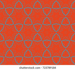 Stylish geometric background. Abstract seamless pattern. Vector illustration.