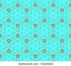 Stylish geometric background. Abstract seamless pattern. Vector illustration.