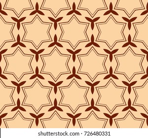 Stylish geometric background. Abstract seamless pattern. Vector illustration.