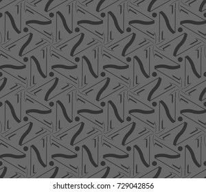 Stylish geometric background. Abstract seamless pattern. Vector illustration.