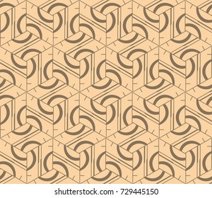 Stylish geometric background. Abstract seamless pattern. Vector illustration.