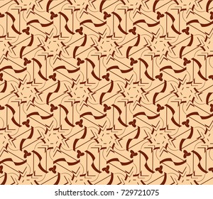 Stylish geometric background. Abstract seamless pattern. Vector illustration.