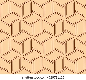 Stylish geometric background. Abstract seamless pattern. Vector illustration.