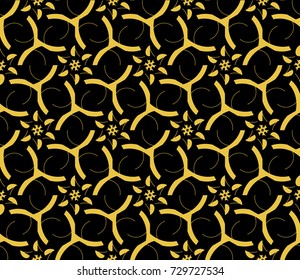 Stylish geometric background. Abstract seamless pattern. Vector illustration.