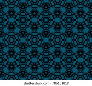 Stylish geometric background. Abstract seamless pattern. Vector illustration.