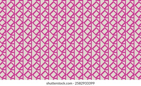 Stylish geometric background. Seamless pink pattern.Vector.