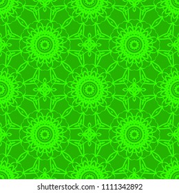 Stylish geometric background. Seamless vector illustration. Pattern for design, interior, mandala fashion.