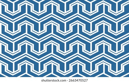 A stylish geometric fabric pattern featuring clean lines and symmetrical shapes. Perfect for modern fashion, home decor, and digital design projects.