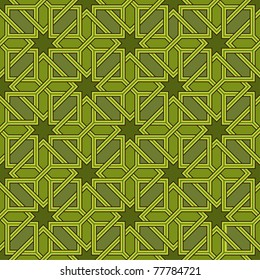 stylish geometric ornament, seamless vector illustration