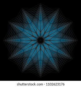 A stylish geometric pattern for the fashion industry