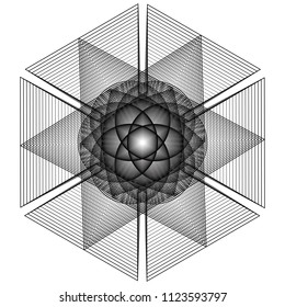 A stylish geometric pattern for the fashion industry