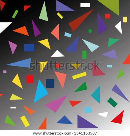 A stylish geometric pattern for the fashion industry crystal