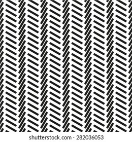 Stylish geometric texture with repeated polygons. Monochrome. Vector illustration. Seamless pattern. 