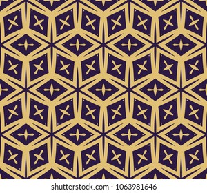 Stylish geometric texture. Repeating background with chaotic lines.Vector ornament illustration. For design, wallpaper, fashion, print.