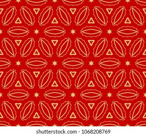 Stylish geometric texture. Repeating background with chaotic lines.Vector ornament illustration. For design, wallpaper, fashion, print.