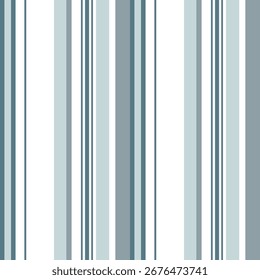 Líneas de Vertical geométricas con estilo Textura de tela. Patrón de rayas de Vertical sin costuras en tonos azules. Diseño de fondo de rayas Abstractas moderno. Papel digital a rayas azul y blanco de Oceanic.