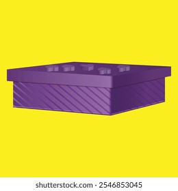 Elegante caja de regalo de Colección de alta calidad Vectores de stock