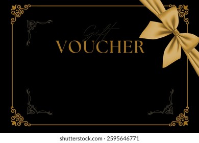 A stylish gift voucher template, perfect for birthdays, holidays, or corporate rewards. Featuring elegant design and customizable fields, it’s ideal for promotions or personal gifting. 