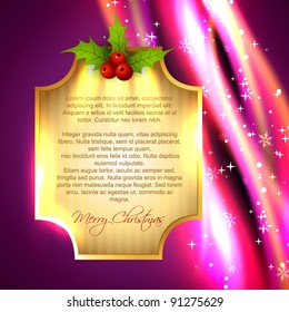 fondo elegante y alegre de navidad
