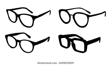 Elegante diseño de conjunto de marco de gafas