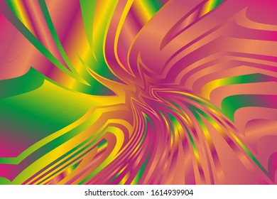 Stylish gradient background, great design for any purposes. Abstract colorful wave background. Vector vintage illustration. Color gradient background. Ornate seamless texture background.