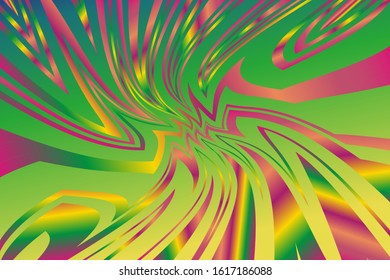 Stylish gradient background, great design for any purposes. Abstract colorful wave background. Vector vintage illustration. Color gradient background. Ornate seamless texture background.