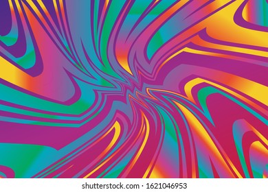 Stylish gradient background, great design for any purposes. Abstract colorful wave background. Vector vintage illustration. Color gradient background. Ornate seamless texture background.