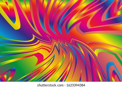 Stylish gradient background, great design for any purposes. Abstract colorful wave background. Vector vintage illustration. Color gradient background. Ornate seamless texture background.