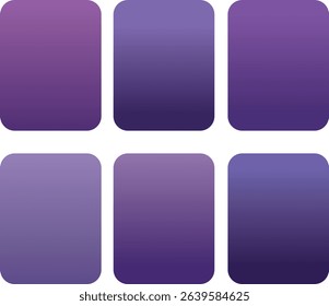 Stylish gradient elements in soft light purple tones with smooth transitions and modern shapes. Ideal for elegant designs, beauty or fashion themes, digital artwork, and minimalistic compositions. Per
