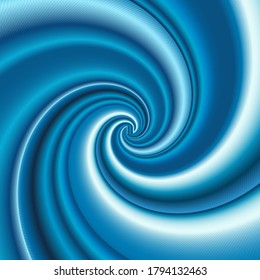 Stylish gradient geometric background in the form of a spiral. Vector graphics for brand book.