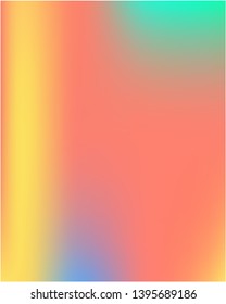 Stylish gradient mesh, fascinating psychedelic design. Vector illustration space. Nice splash and spreading spot. Pink unique vector texture of gradient colors.