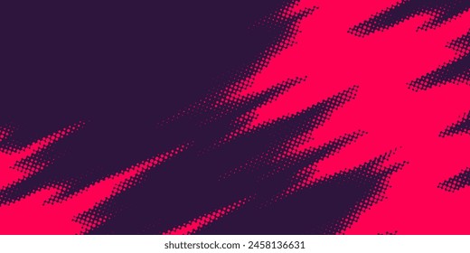 Stylish gradient pink dot circle halo background Line Vector Point form in diagonal angle