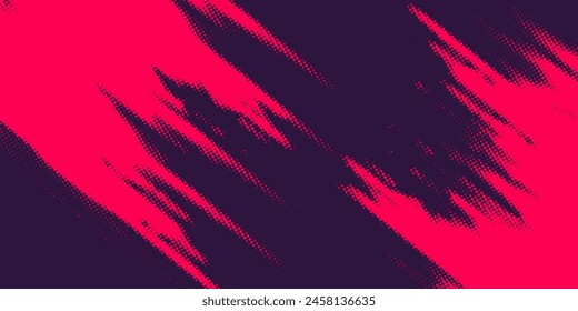 Stylish gradient pink dot circle halo background Line Vector Point form in diagonal angle