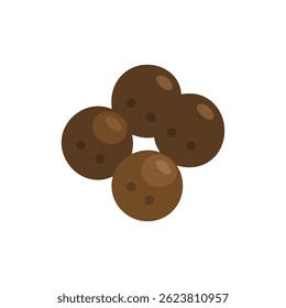 A stylish graphic of allspice herb, ideal for recipes and food-related designs.