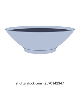 Stylish gray pot for houseplants. Perfect for creating minimalist and modern plant designs.