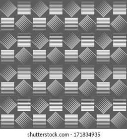 stylish gray seamless ornament