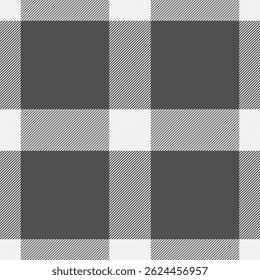 Stylish grayscale buffalo plaid pattern.  Perfect for textile design, website backgrounds, or adding a touch of rustic elegance to your projects.