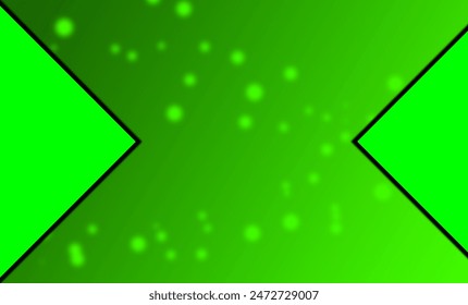 Stylish green background for presentation, printing, business cards, banner