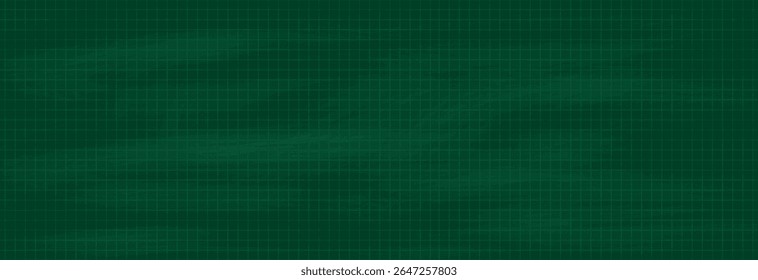 Elegante fondo a cuadros verde, anuncio de la escuela o fondo para texto.
