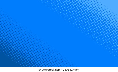 A stylish halftone effect with a smooth blue gradient, creating a sense of motion and energy. Great for modern design projects, presentations, and web graphics