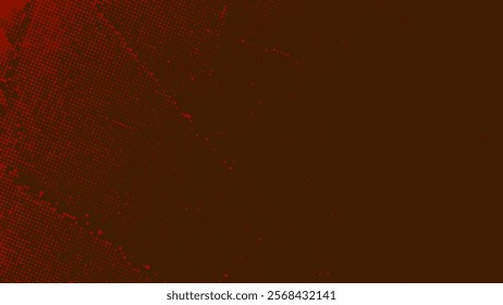 Stylish Halftone Geometry Golden Texture with Abstract Patterns and Gradient Effect Copy space grunge vector illustration