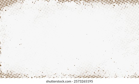 Stylish Halftone Geometry Golden Texture with Abstract Patterns and Gradient Effect 