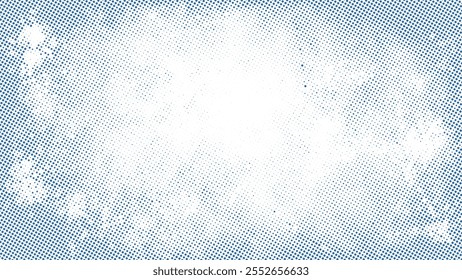 Elegante geometría de semitono Textura de semitono moderna con patrones de Vertical Abstractas y efecto de degradado Copiar espacio grunge Ilustración vectorial