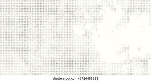 Elegante geometría de semitono Textura de semitono moderna con patrones de Vertical Abstractas y efecto de degradado Copiar espacio grunge Ilustración vectorial