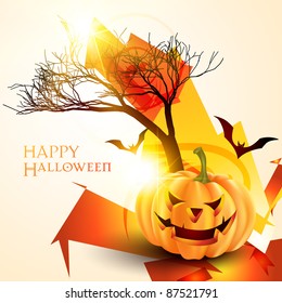 stylish halloween background vector illustration